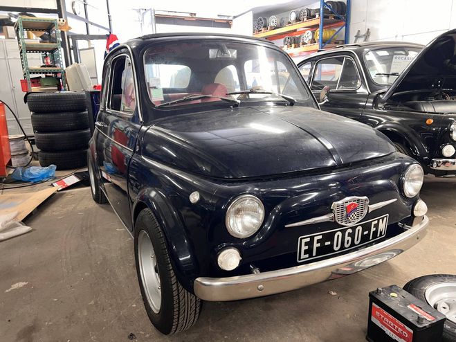 Fiat 500 GIANNINI TV 498 cm3, 25 ch Bleu Fonc� de 1974