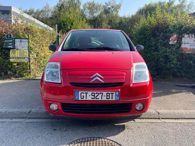 Citroen C2 1.1 1124cm3 60cv Rouge Laqu de 2007