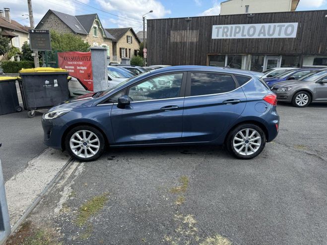 Ford Fiesta 1.0 EcoBoost - 100 S&S Euro 6.2 Titanium BLEU FONCE de 2019