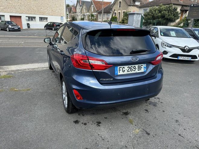 Ford Fiesta 1.0 EcoBoost - 100 S&S Euro 6.2 Titanium BLEU FONCE de 2019