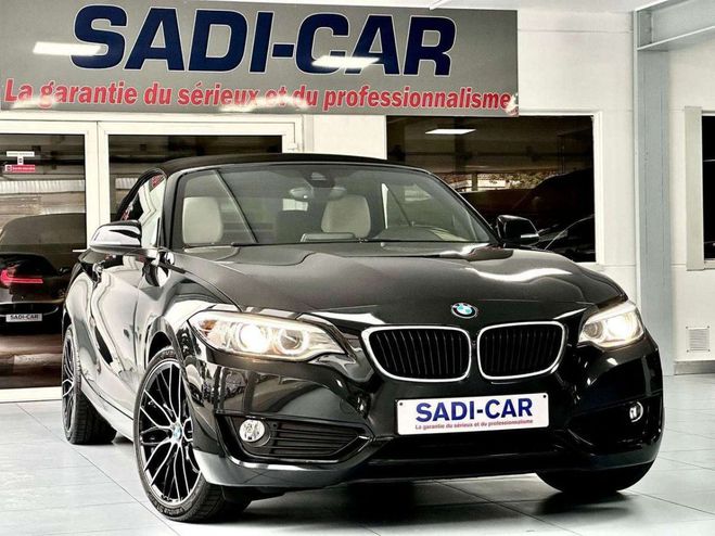 BMW Serie 2 220 220i 184cv CABRIO Packsport Noir Mtallis de 