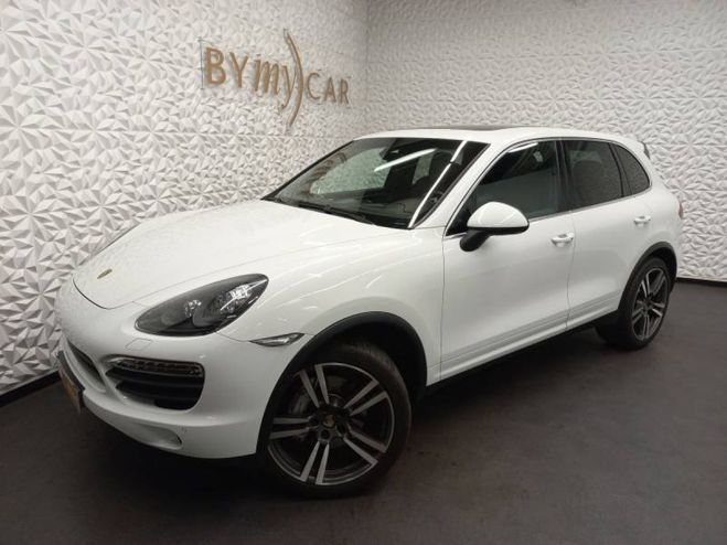 Porsche Cayenne 4.2D V8 S Tiptronic A Blanc de 2013