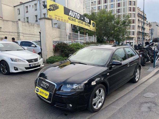 Audi A3 2.0 FSI 150CH AMBITION LUXE 3P NOIR de 2005