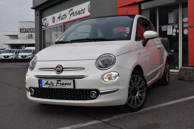 Fiat 500 1.2 8V 69CH ECO PACK STAR 109G BLANC de 2019