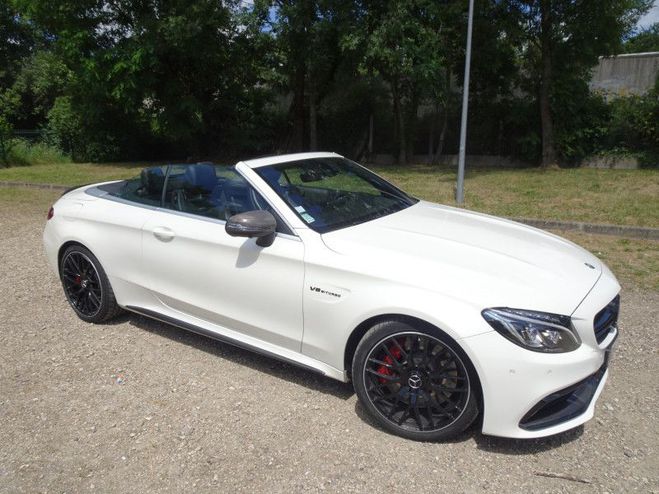 Mercedes Classe C 63 AMG S 510CH SPEEDSHIFT MCT BLANC de 2017