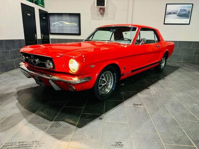 Ford Mustang 4.7 V8 BVA CODE A 225CH GT 1965 Rouge de 1965