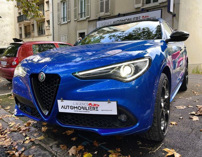 Alfa romeo Stelvio 2.2 210 Q4 ESTREMA AT8 *Bleu Misano, Toi Bleu de 2022