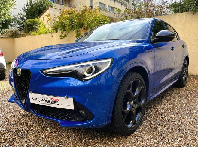Alfa romeo Stelvio 2.2 210 Q4 ESTREMA AT8 *Bleu Misano, Toi Bleu de 2022