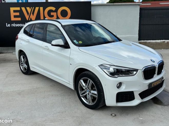 BMW X1 2.0 D 190 ch M SPORT SDRIVE BVA + ORIGIN Blanc de 2018