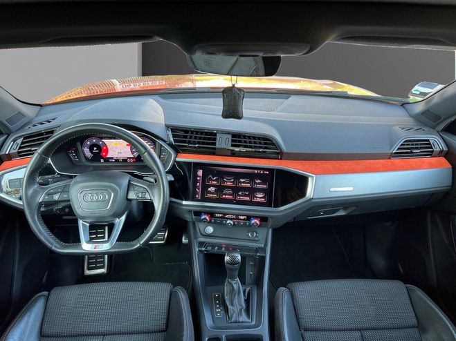 Audi Q3 35 TDI 150 ch S tronic 7 S line ORANGE P Orange de 2019