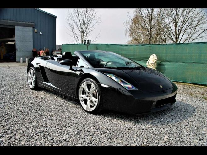 Lamborghini Gallardo Spyder 5.0 V10 520 ch Noir de 2008