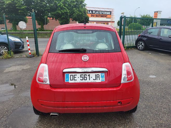 Fiat 500 II (2) 1.2  69 POPSTAR ECO CRIT1 BELLE Rouge de 2013