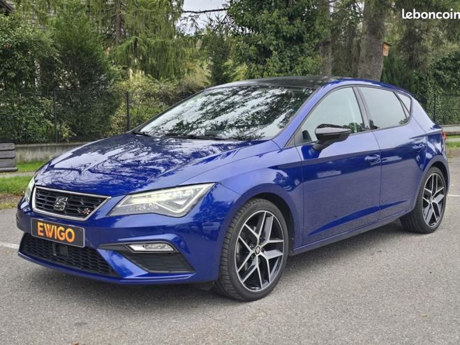 Seat Leon 1.4 TSI 150 ch ACT FR DSG CARPLAY-SEAT S Bleu de 2018