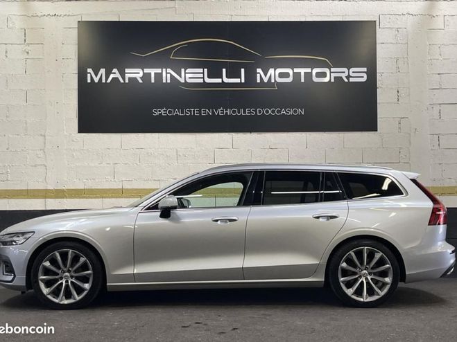 Volvo V60 II D4 190ch AdBlue Inscription Luxe Gear Gris de 2019