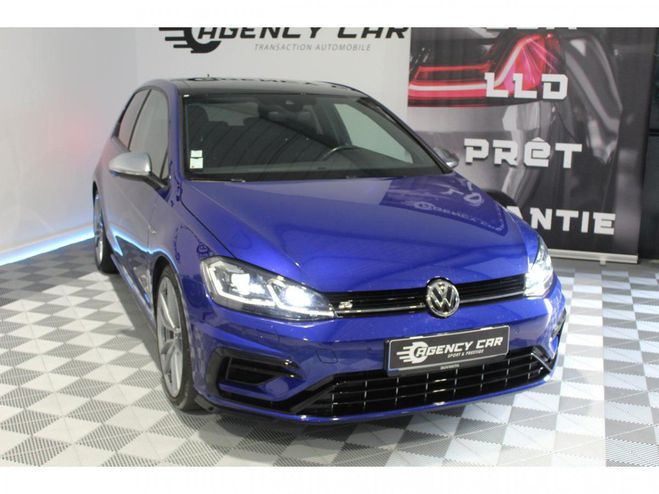 Volkswagen Golf 7 R 2.0 TSI - 300 - BV DSG 7 BERLINE R 4 BLEU FONCE de 2019