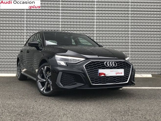 Audi A3 Sportback 40 TFSIe 204 S tronic 6 S Line Noir de 2021