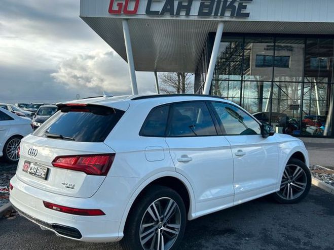 Audi Q5 S-Line 40 TDI 190 ch Quattro S-Tronic GA Blanc de 2019