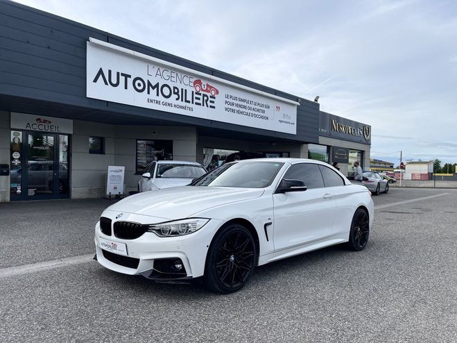 BMW Serie 4 435i cabriolet 306 cv M SPORT Blanc de 2014