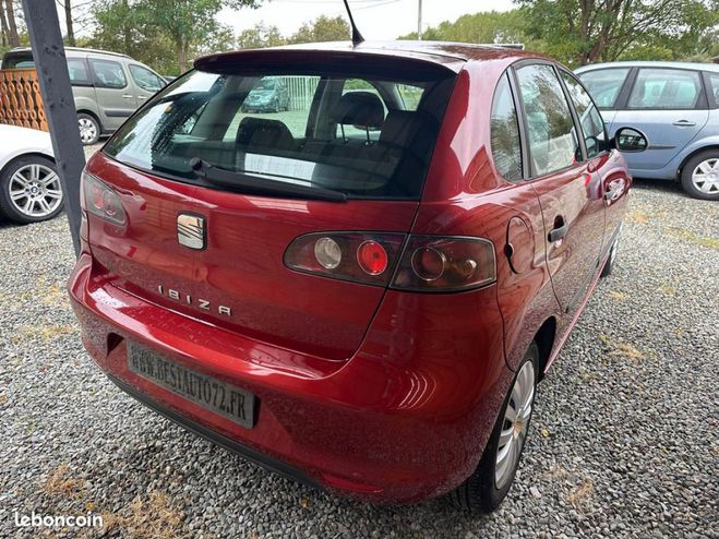 Seat Ibiza 1.4 TDi 70CH Fresh Rouge de 2008