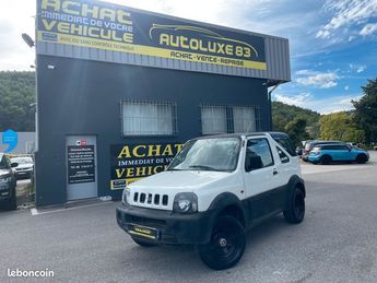  Voir détails -Suzuki Jimny cabriolet 1.3 I 80 cv 4 wd garantie à Draguignan (83)