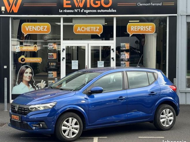 Dacia Sandero 1.0 TCE 90CH CONFORT Bleu de 2022