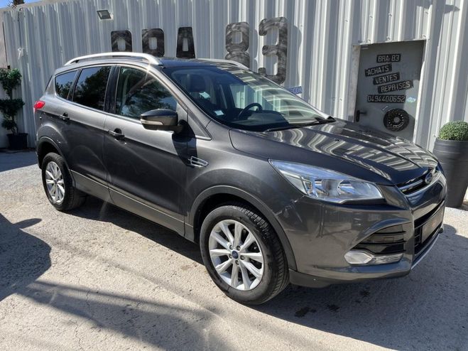 Ford Kuga 2.0 TDCi - 150 - BV Powershift 4x4 II 20 GRIS FONCE de 2015