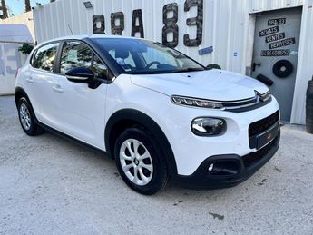  Voir détails -Citroen C3 1.2 PureTech 12V - 82 S&S 2016 BERLINE F à  Le Muy (83)