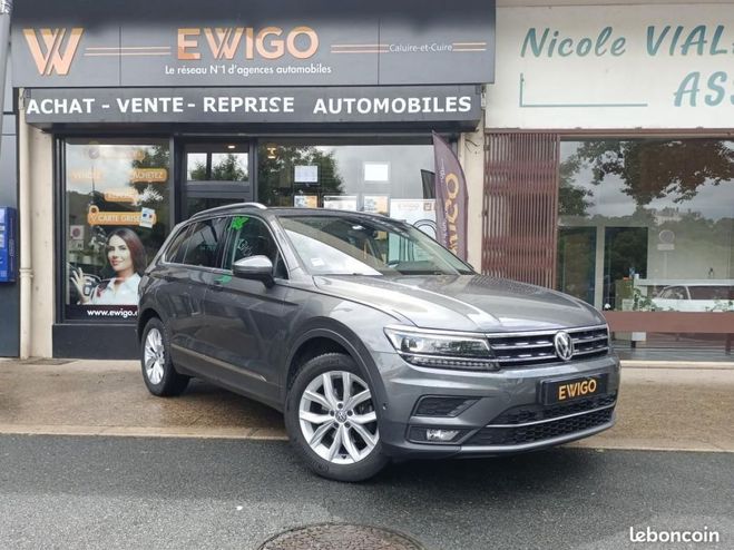 Volkswagen Tiguan 2.0 TDI 150CH BLUEMOTION CARAT DSG BVA Gris de 2020