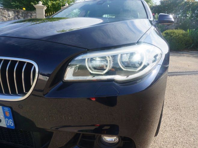 BMW Serie 5 520D 190 XDRIVE SPORT BVA8 Bleu Marine de 2014