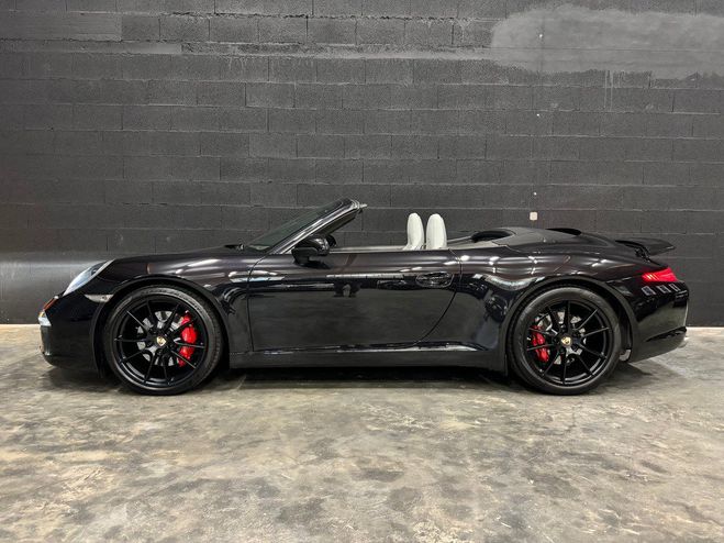 Porsche 911 Cabriolet 991.1 Carrera S 3.8 400 ch PDK Noir de 2012