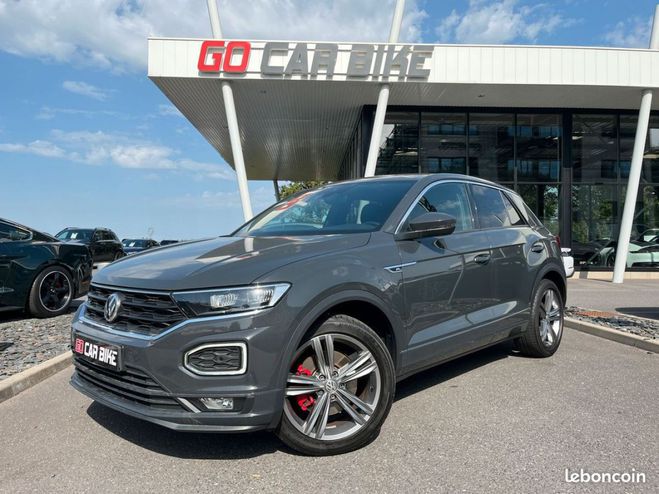 Volkswagen T Roc R line TDI 150 DSG7 GARANTIE 6 ANS Virtu Gris de 2019