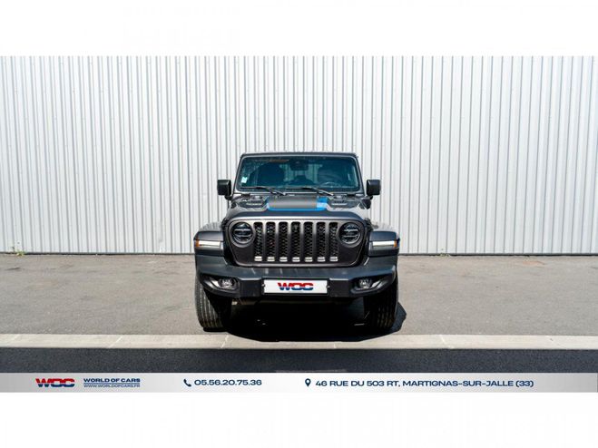 Jeep Wrangler 2.0i T 4xe - 380 - BVA 4x4 2018 Unlimite Gris mtallis de 2022