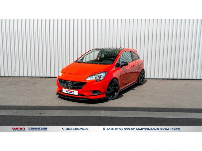 Opel Corsa 1.4 Turbo 100 OPC LINE Rouge mtallis de 2017