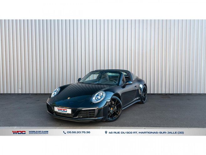 Porsche 911 Targa 3.0i - 370 - BV PDK  TYPE 991 TARG NOIR de 2018