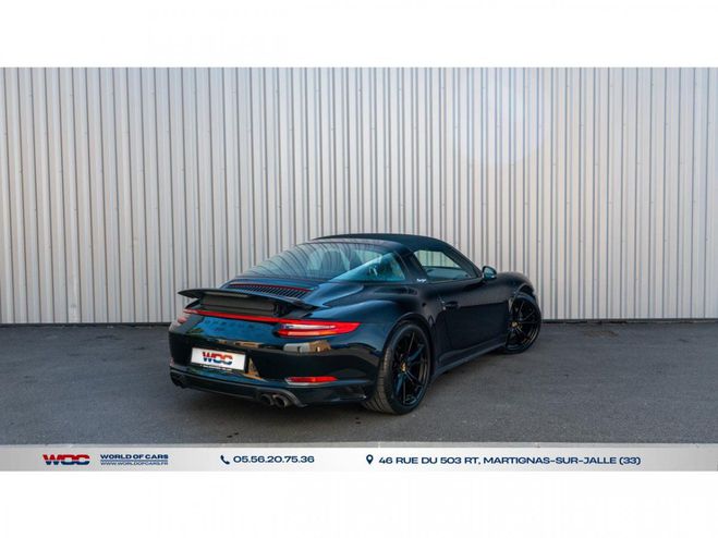 Porsche 911 Targa 3.0i - 370 - BV PDK  TYPE 991 TARG NOIR de 2018