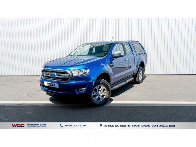 Ford Ranger 2.0 170 EcoBlue - SUPER CABINE XLT Super BLEU FONCE de 2019