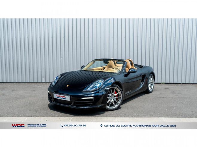 Porsche Boxster S 3.4 315ch 981 / Disponible NOIR de 2015