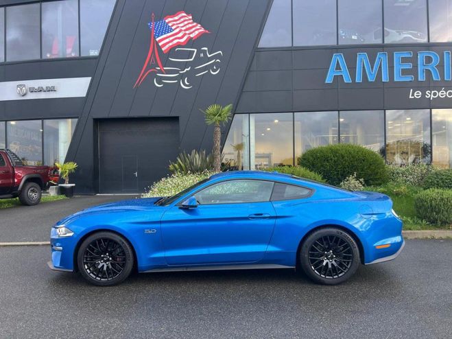 Ford Mustang GT FASTBACK 5.0L V8 450ch Bleu de 2020