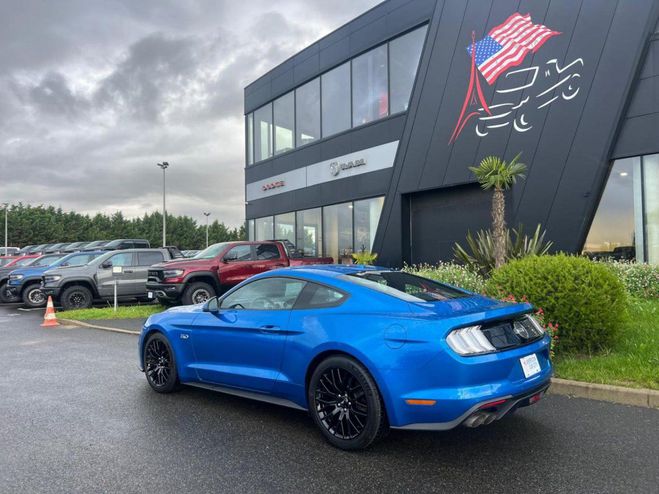 Ford Mustang GT FASTBACK 5.0L V8 450ch Bleu de 2020