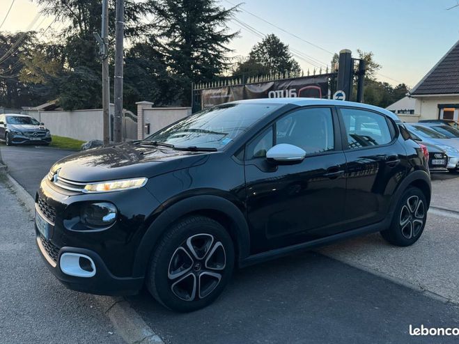 Citroen C3 iii 1.2 puretech 110 s&s 6cv feel bv6 Noir de 2019