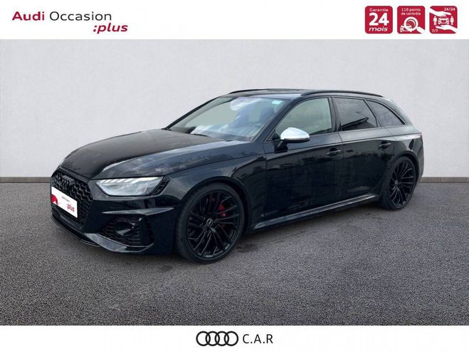 Audi RS4 AVANT V6 2.9 TFSI 450 ch Tiptronic 8 Qua Myth Black Metallic de 2022
