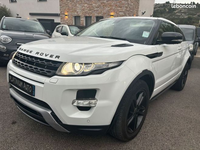 Land rover Range Rover Evoque Coupe SD4 Prestige BVA Blanc de 2011