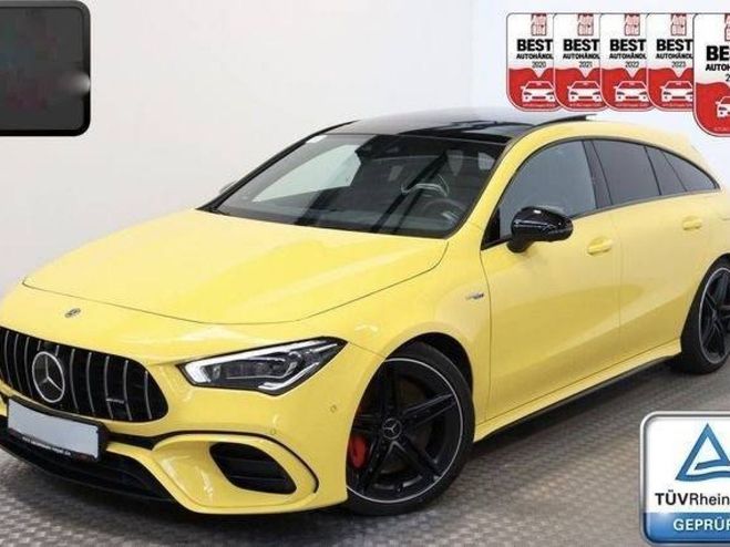 Mercedes Classe CLA 45 AMG S Shooting Brake 4M Jaune de 2020