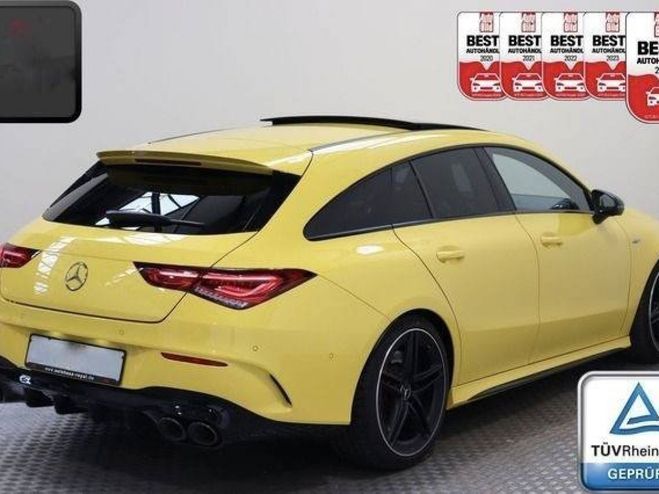 Mercedes Classe CLA 45 AMG S Shooting Brake 4M Jaune de 2020