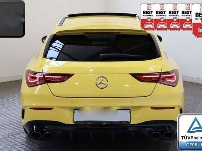 Mercedes Classe CLA 45 AMG S Shooting Brake 4M Jaune de 2020