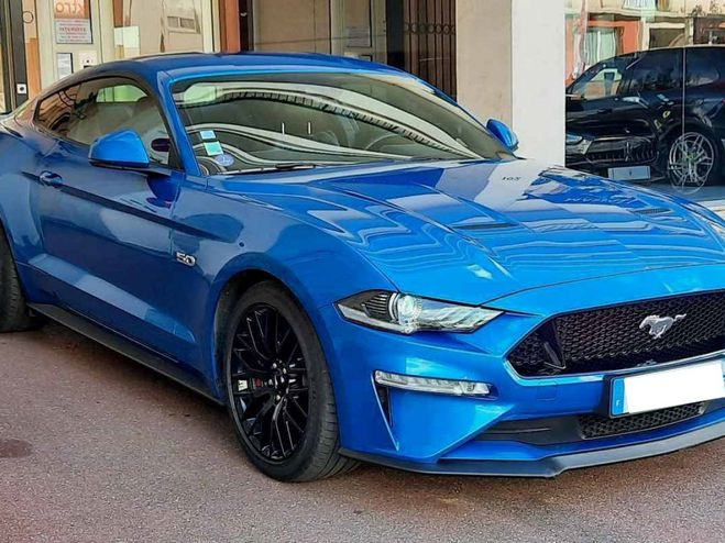 Ford Mustang Ford Mustang Fastback V8 5.0 BVA10 GT Bleu de 2019