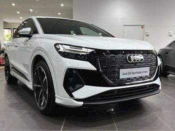  Voir détails -Audi Q4 E-Tron SPORTBACK 40 204 ch 82 kWh S line à Saint-Ouen (93)