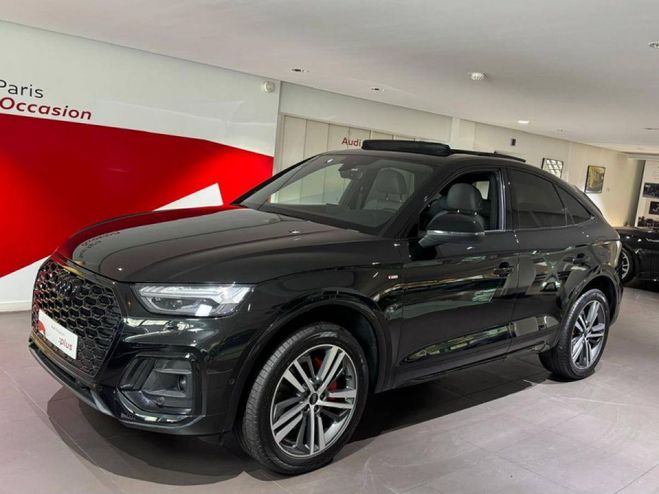 Audi Q5 Sportback 55 TFSIe 367 S tronic 7 Quattr Noir de 2023