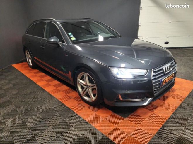 Audi A4 Avant 2.0 TDI 190ch S-LINE QUATTRO S-TRO Gris de 2017