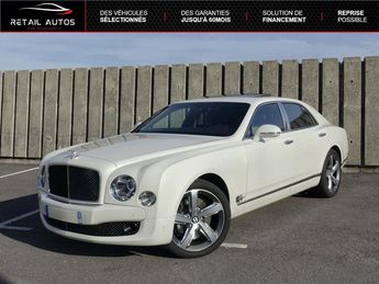  Voir détails -Bentley Mulsanne 6.8 V8 537 BVA SPEED Edition Limitee 1 o à Villeneuve-Loubet (06)